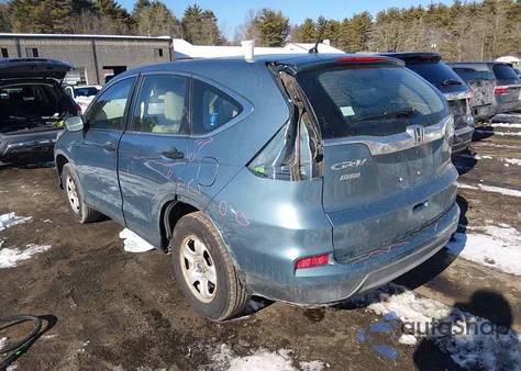 2015 Honda Cr-V Lx из США, поврежденный, VIN 5J6RM4H39FL128434